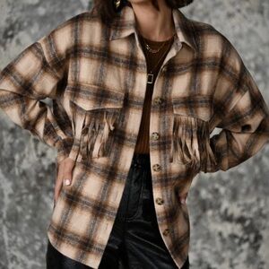 12th Tribe Devin Brown Fringe Jacket